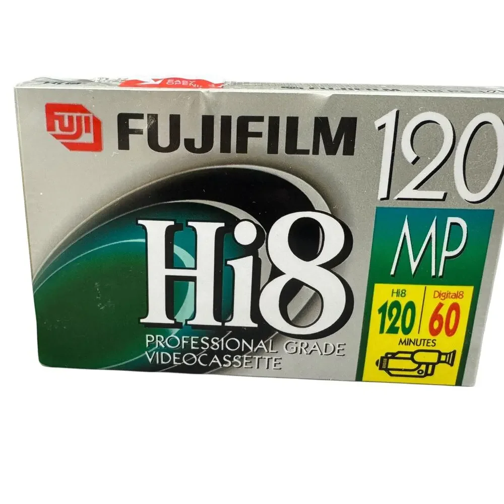 Sony & Fujifilm Hi8 Digital 8 Video Cassette Tapes New Old Stock Sealed 120 Min
